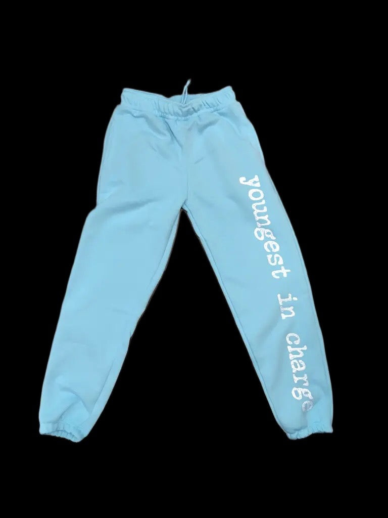 Young Jefe Rhinestone Sweatpants