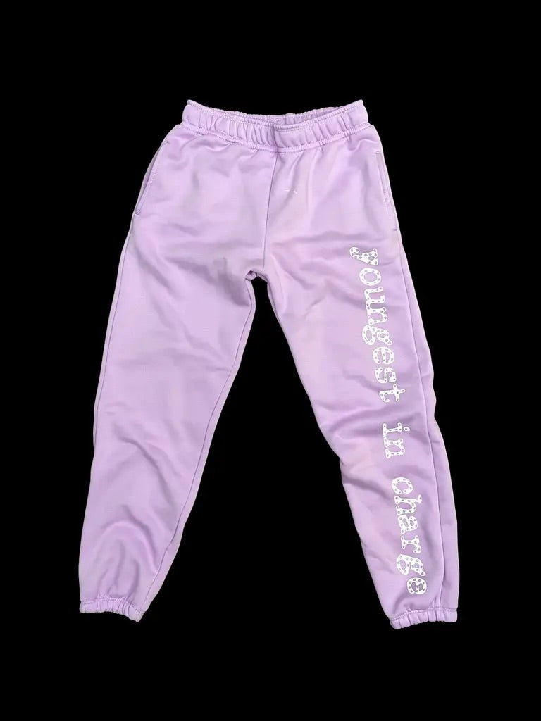 Young Jefe Rhinestone Sweatpants